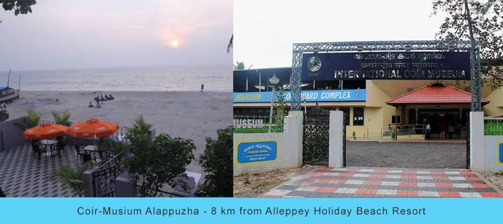 Alleppey Holiday Beach Resort Alappuzha Exteriér fotografie