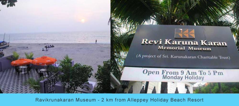 Alleppey Holiday Beach Resort Alappuzha Exteriér fotografie