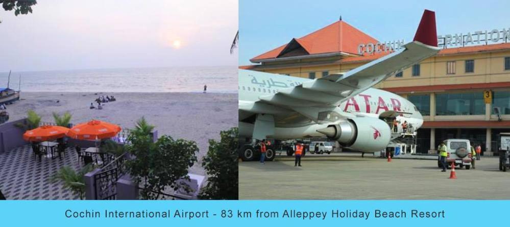 Alleppey Holiday Beach Resort Alappuzha Exteriér fotografie