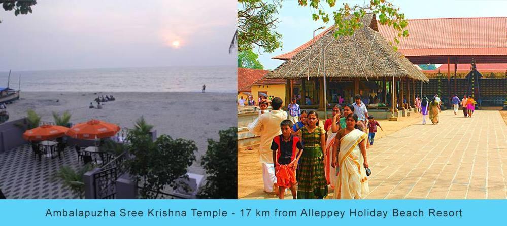 Alleppey Holiday Beach Resort Alappuzha Exteriér fotografie